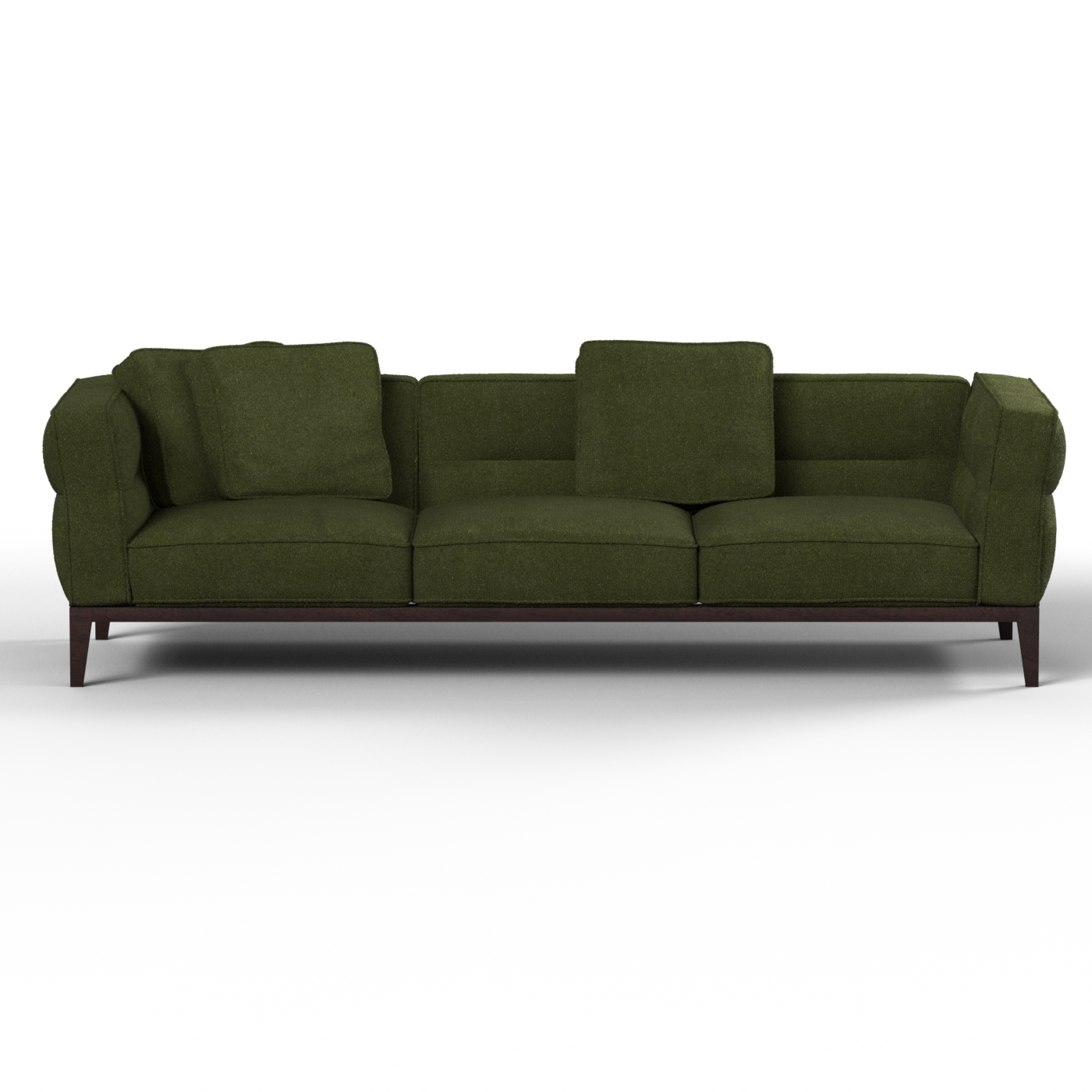 Canapé Regent en tissu d'ameublement sur mesure