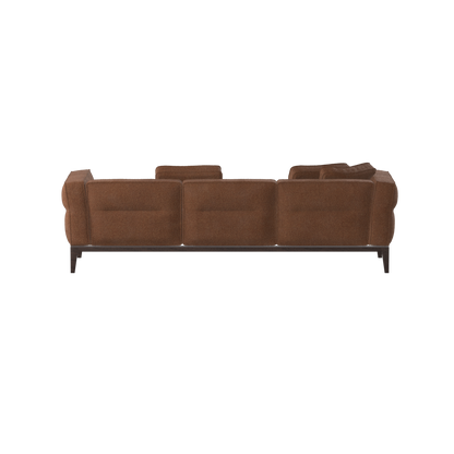 Canapé Regent en tissu d'ameublement sur mesure