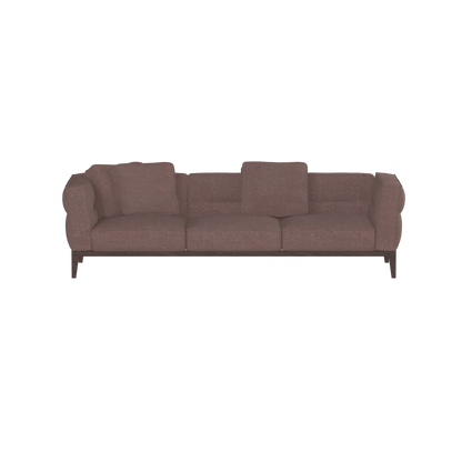 Canapé Regent en tissu d'ameublement sur mesure