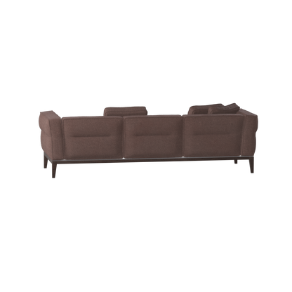 Canapé Regent en tissu d'ameublement sur mesure