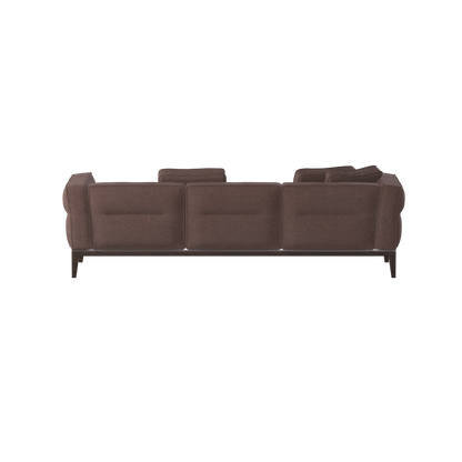 Canapé Regent en tissu d'ameublement sur mesure