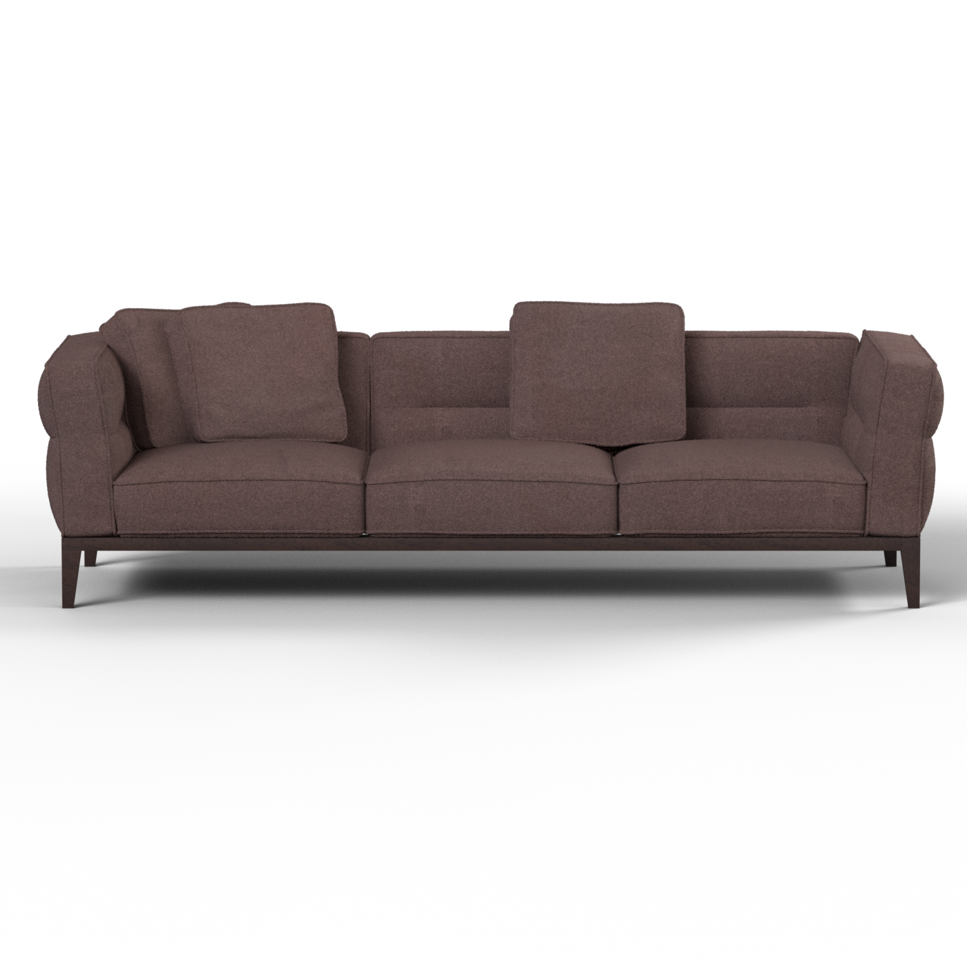 Canapé Regent en tissu d'ameublement sur mesure