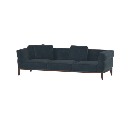 Canapé Regent en tissu d'ameublement sur mesure