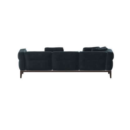 Canapé Regent en tissu d'ameublement sur mesure