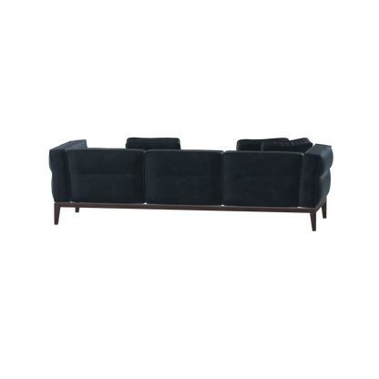 Canapé Regent en tissu d'ameublement sur mesure