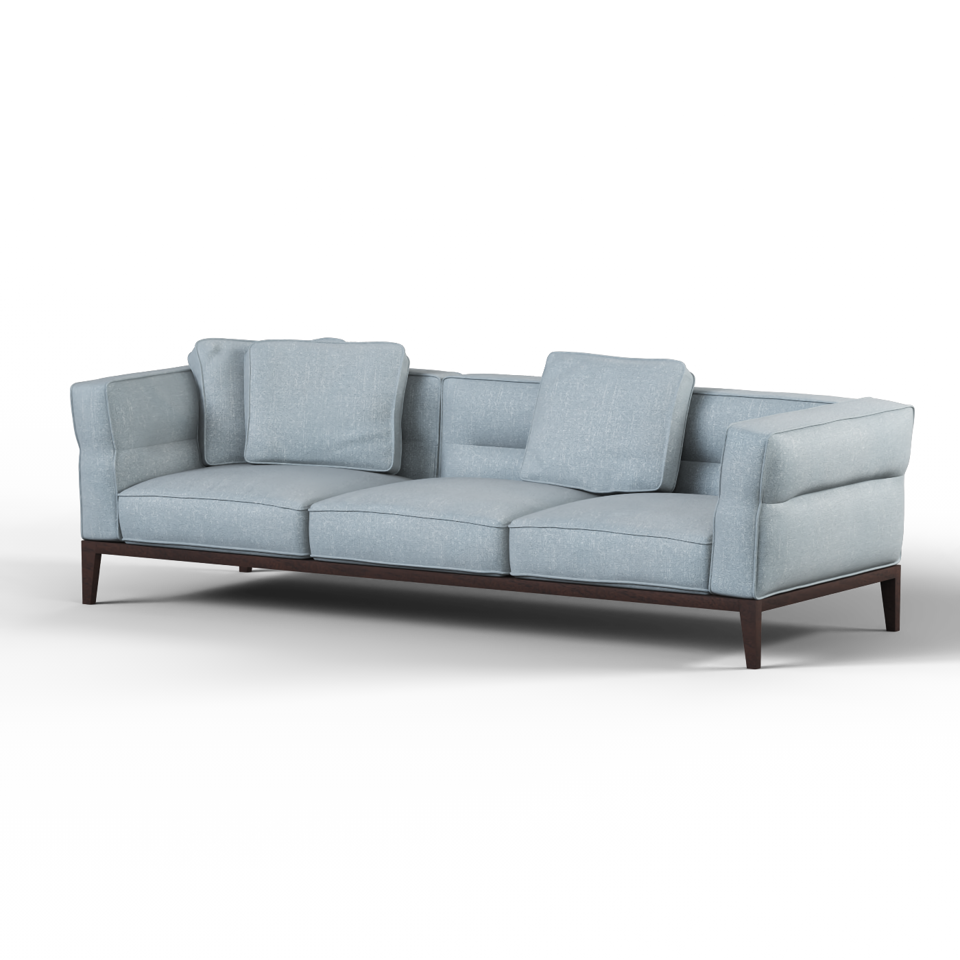 Canapé Regent en tissu d'ameublement sur mesure