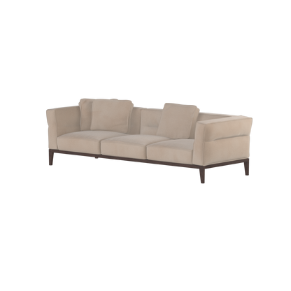 Canapé Regent en tissu d'ameublement sur mesure