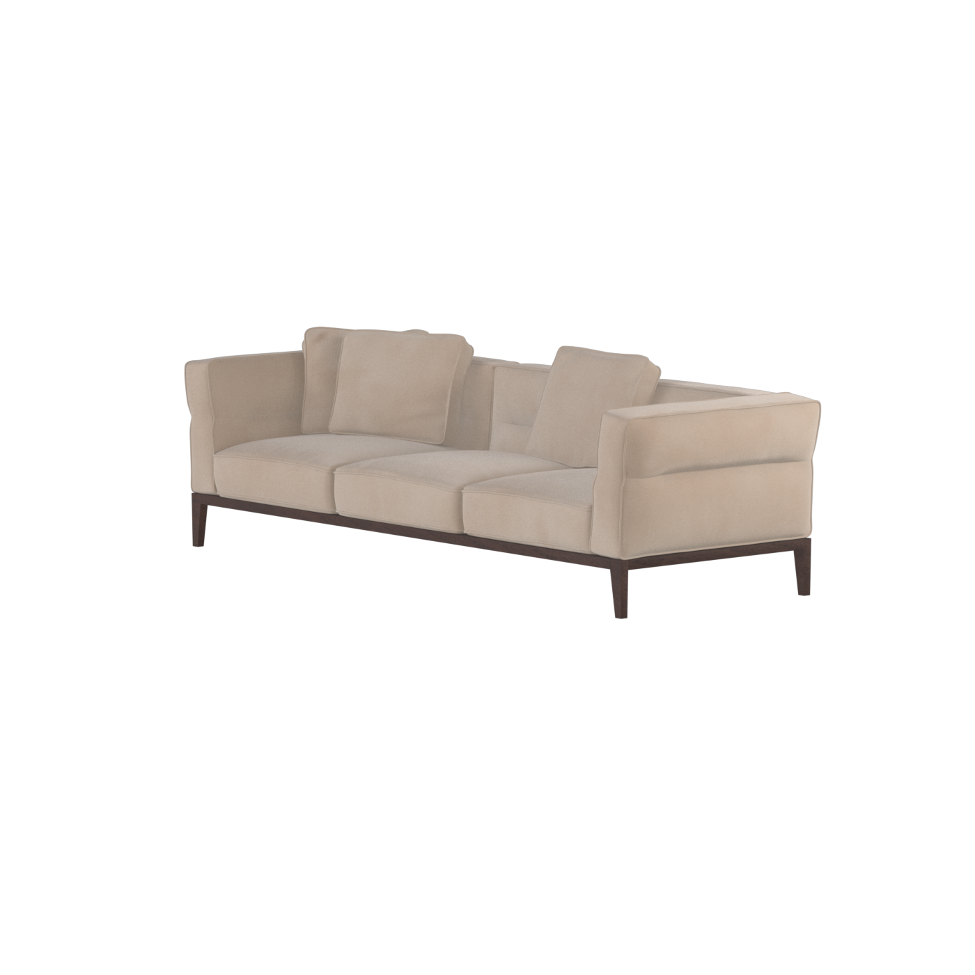Canapé Regent en tissu d'ameublement sur mesure