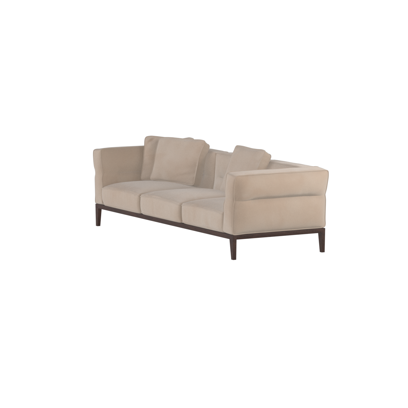 Canapé Regent en tissu d'ameublement sur mesure