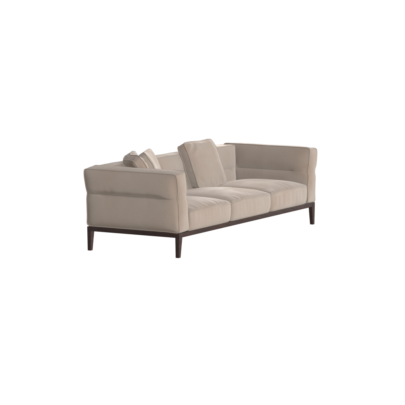 Canapé Regent en tissu d'ameublement sur mesure