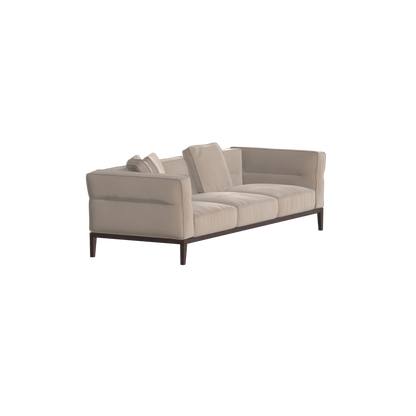 Canapé Regent en tissu d'ameublement sur mesure