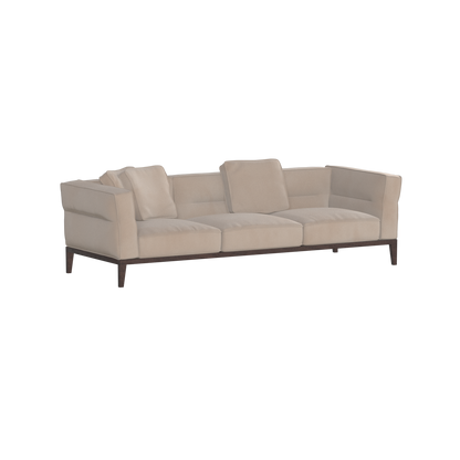 Canapé Regent en tissu d'ameublement sur mesure