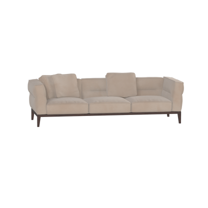 Canapé Regent en tissu d'ameublement sur mesure