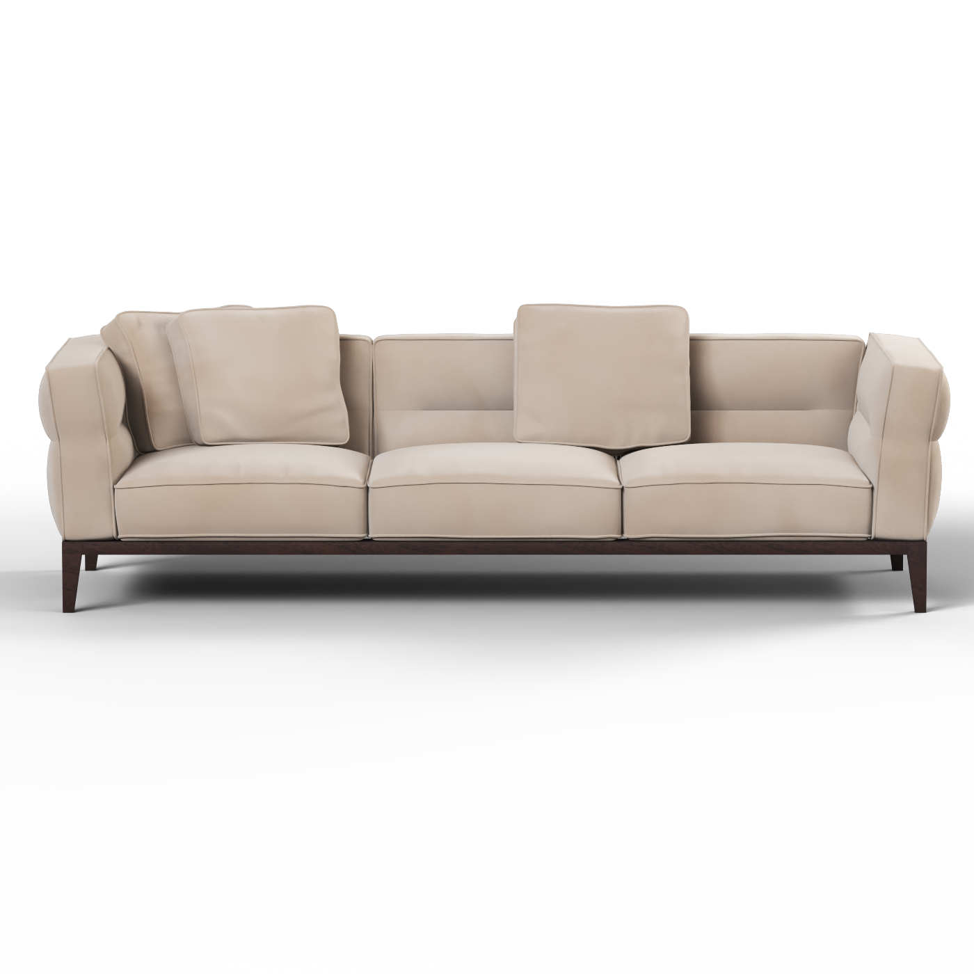 Canapé Regent en tissu d'ameublement sur mesure