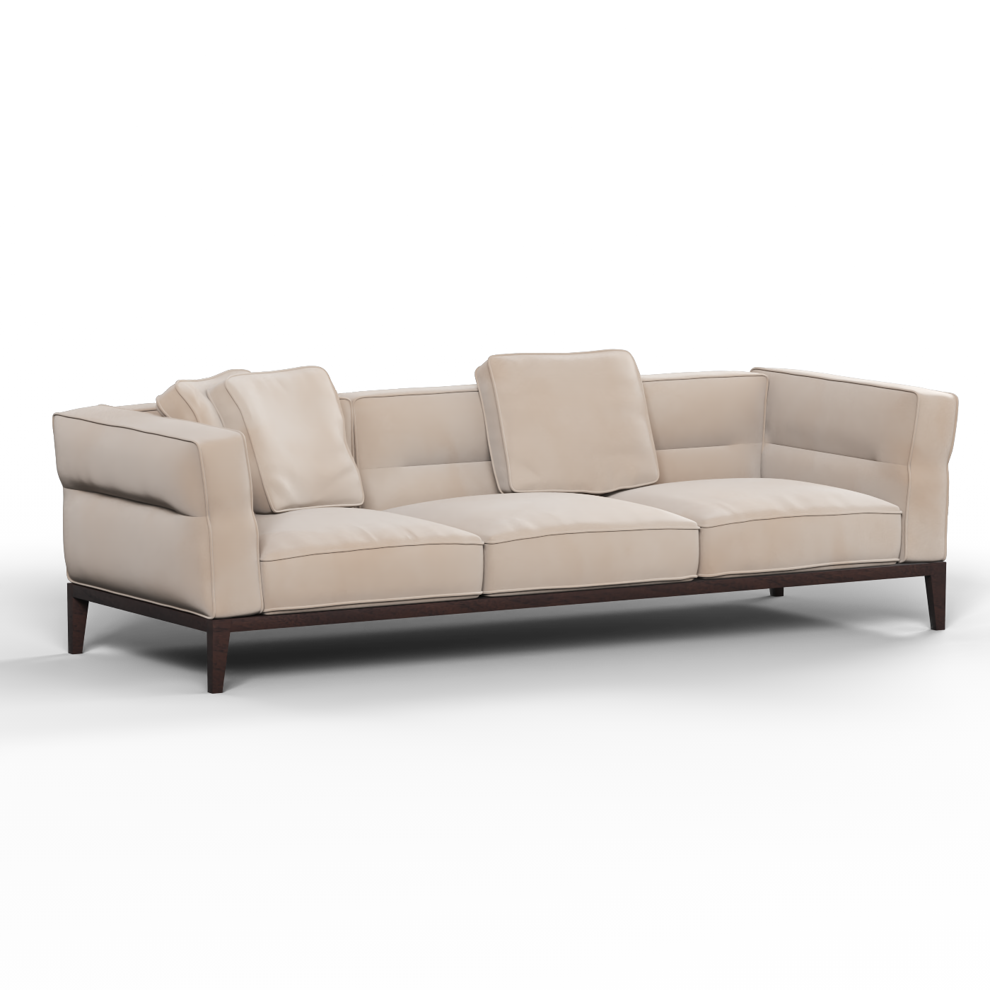 Canapé Regent en tissu d'ameublement sur mesure