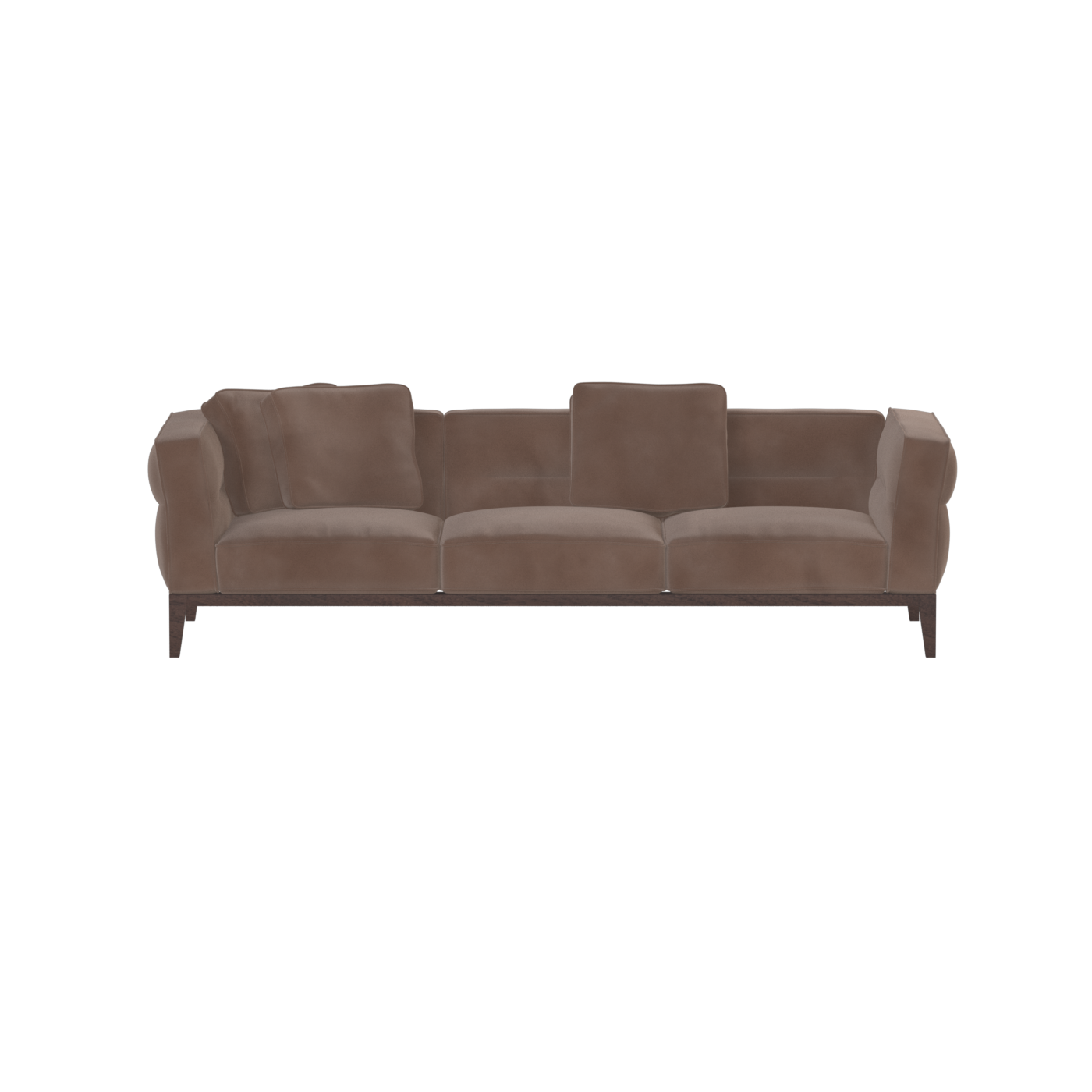 Canapé Regent en tissu d'ameublement sur mesure