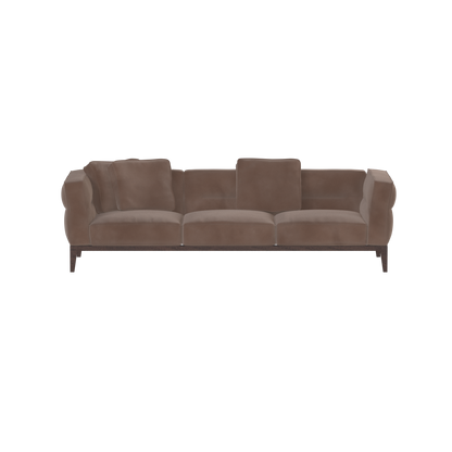 Canapé Regent en tissu d'ameublement sur mesure