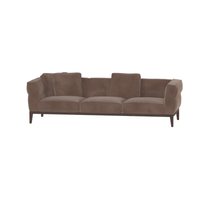 Canapé Regent en tissu d'ameublement sur mesure