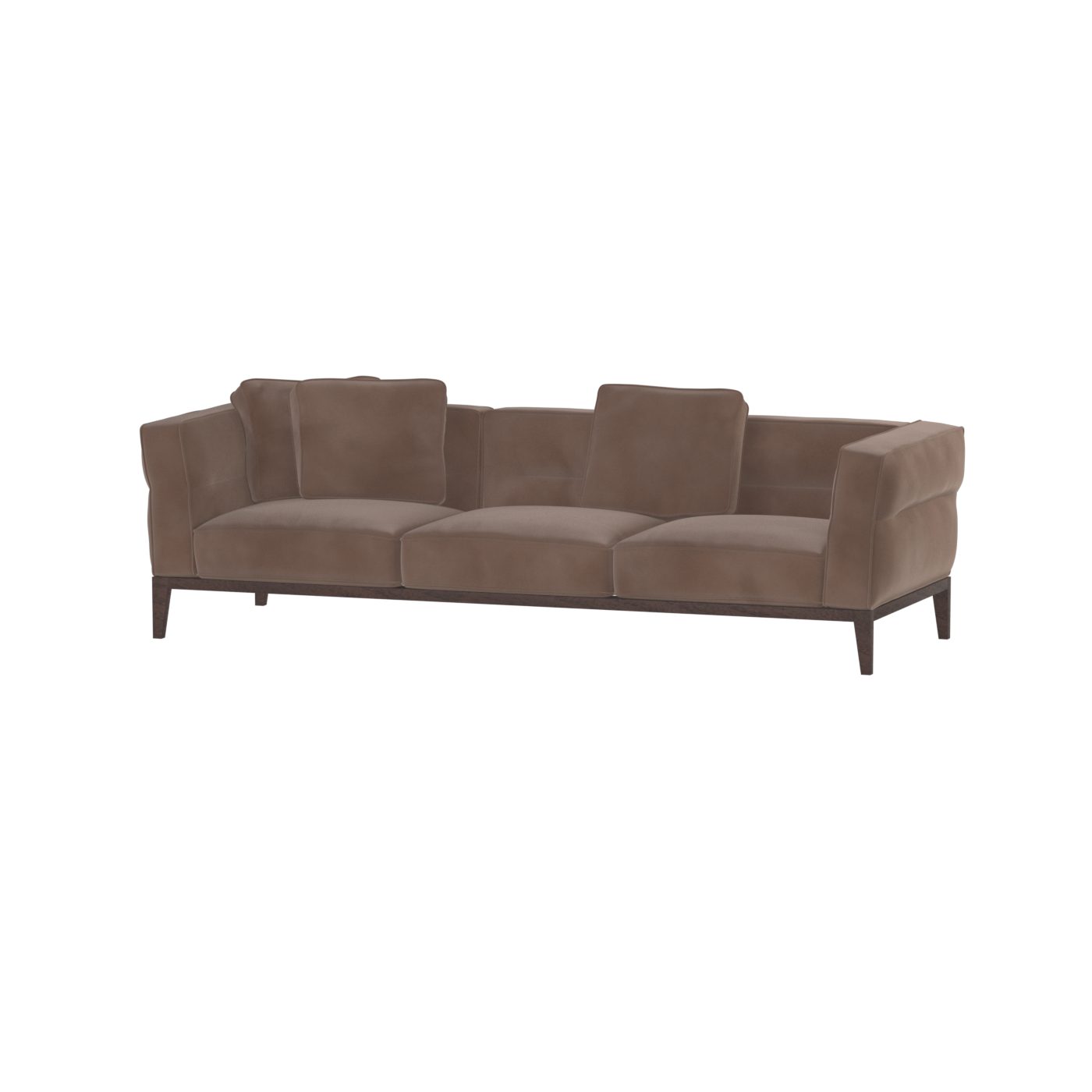 Canapé Regent en tissu d'ameublement sur mesure