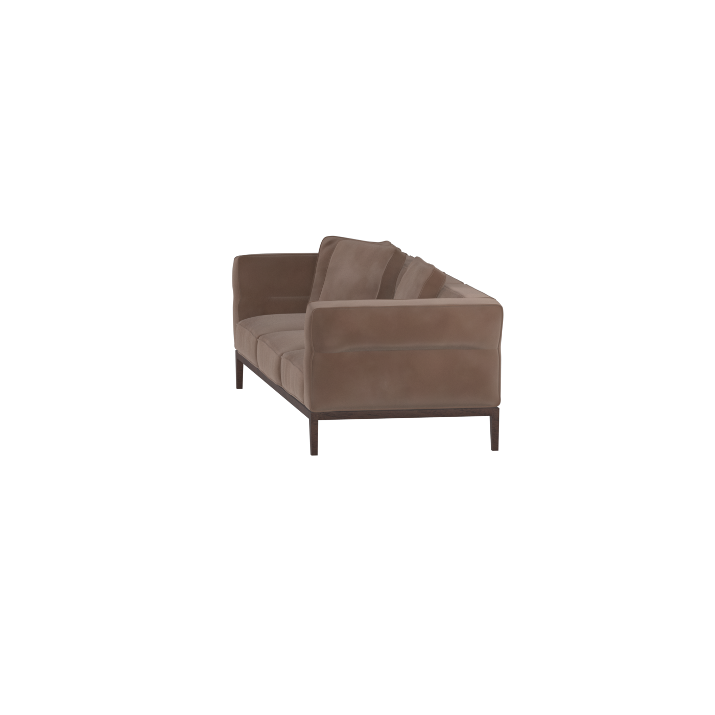 Canapé Regent en tissu d'ameublement sur mesure