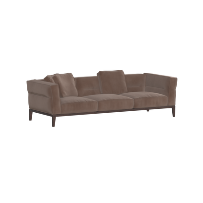 Canapé Regent en tissu d'ameublement sur mesure