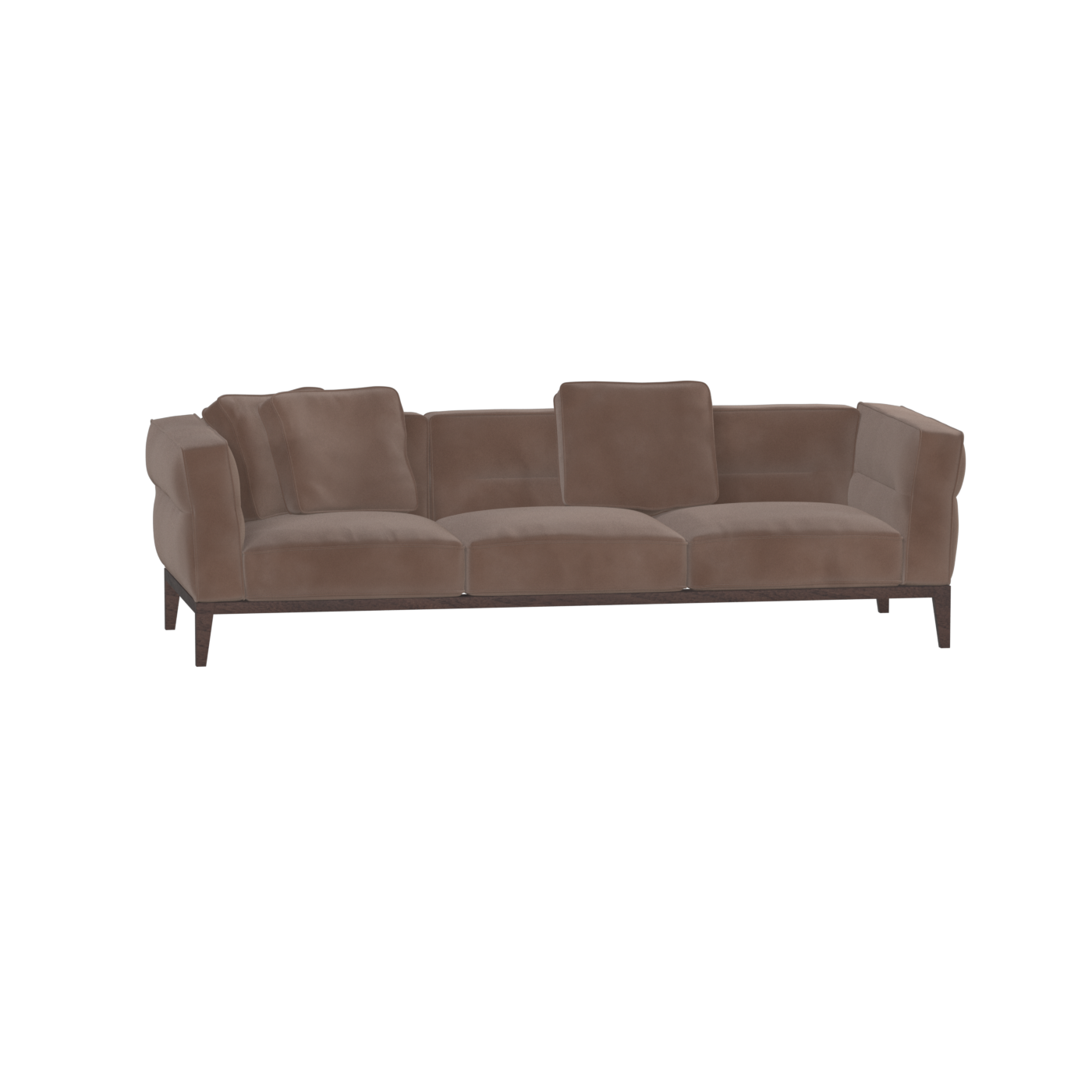 Canapé Regent en tissu d'ameublement sur mesure