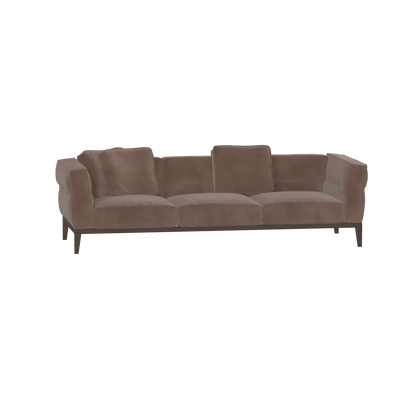 Canapé Regent en tissu d'ameublement sur mesure