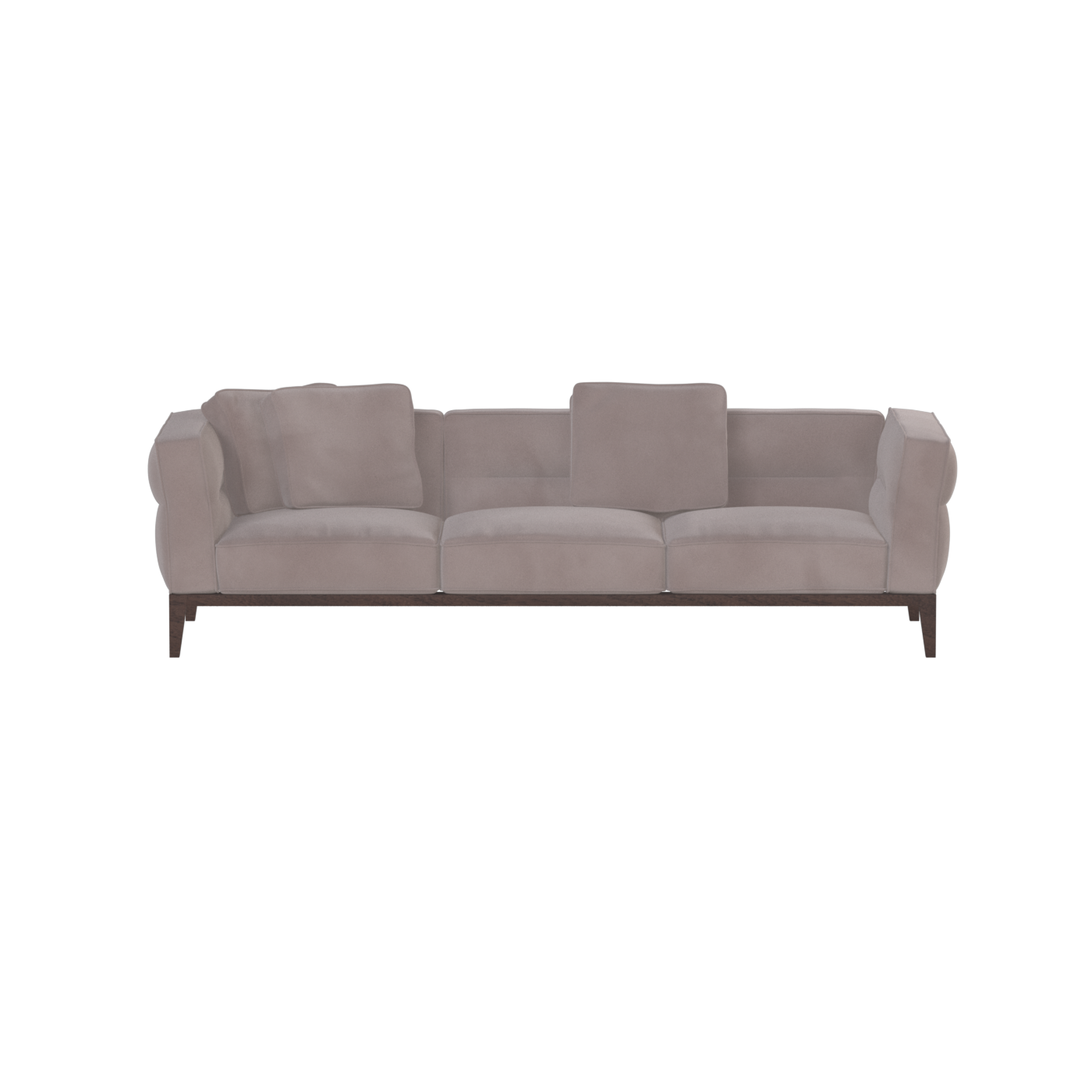 Canapé Regent en tissu d'ameublement sur mesure