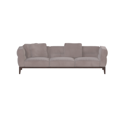 Canapé Regent en tissu d'ameublement sur mesure