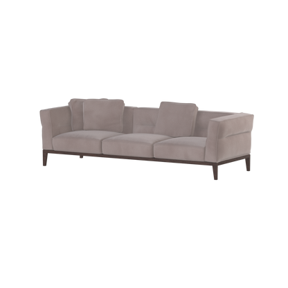 Canapé Regent en tissu d'ameublement sur mesure