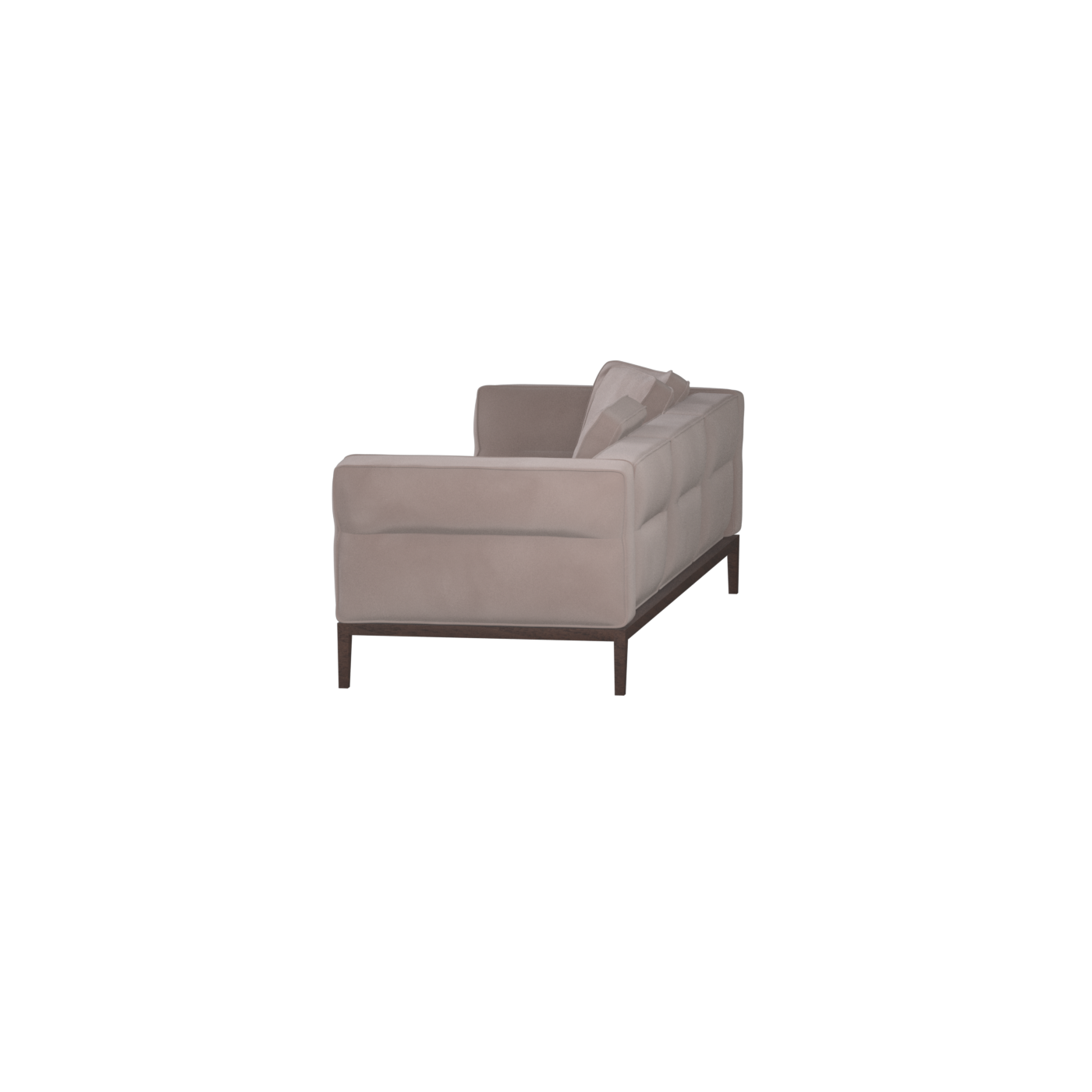 Canapé Regent en tissu d'ameublement sur mesure