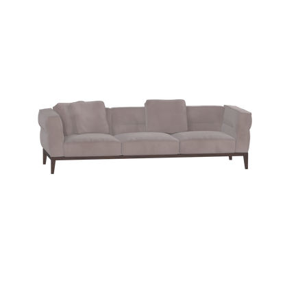 Canapé Regent en tissu d'ameublement sur mesure