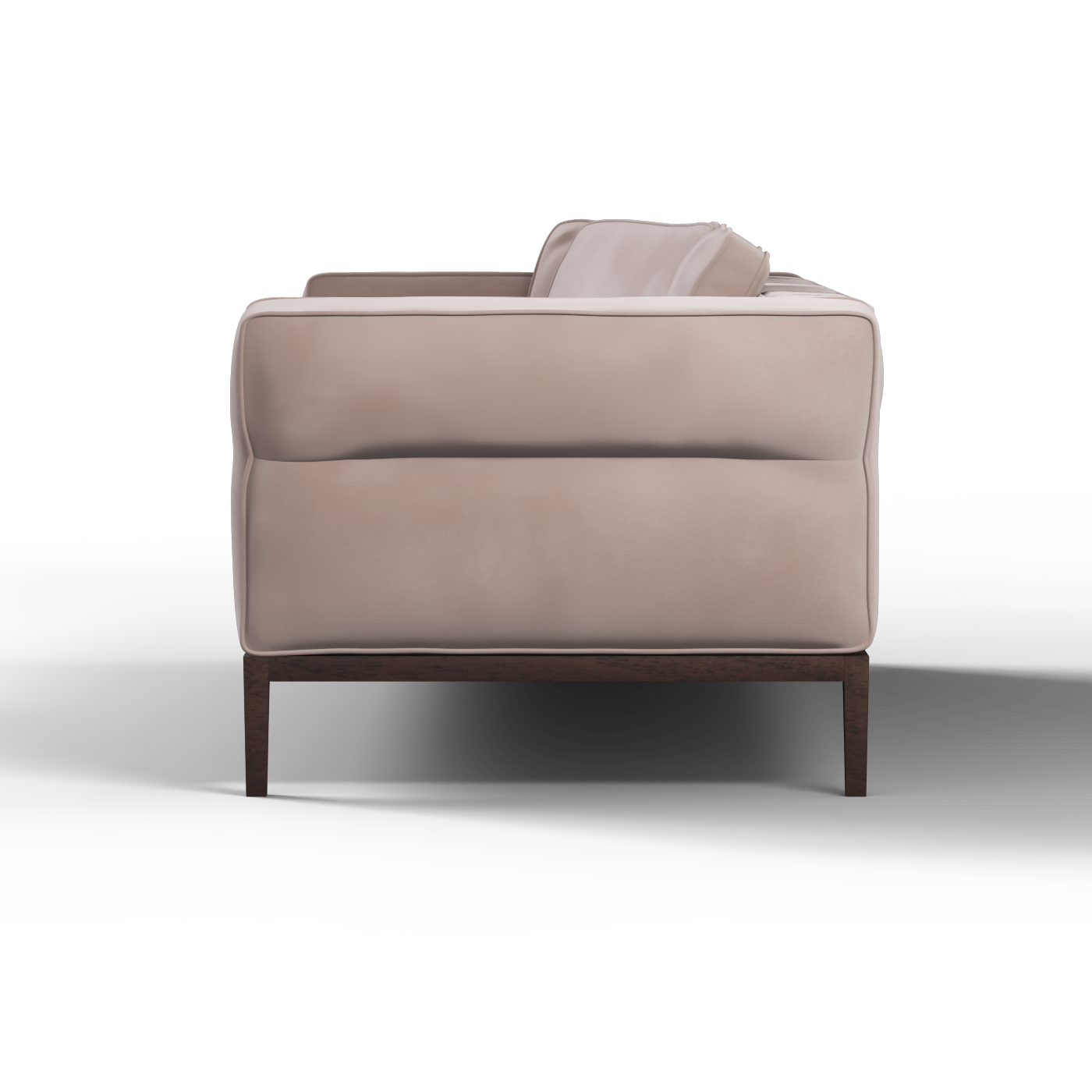 Canapé Regent en tissu d'ameublement sur mesure