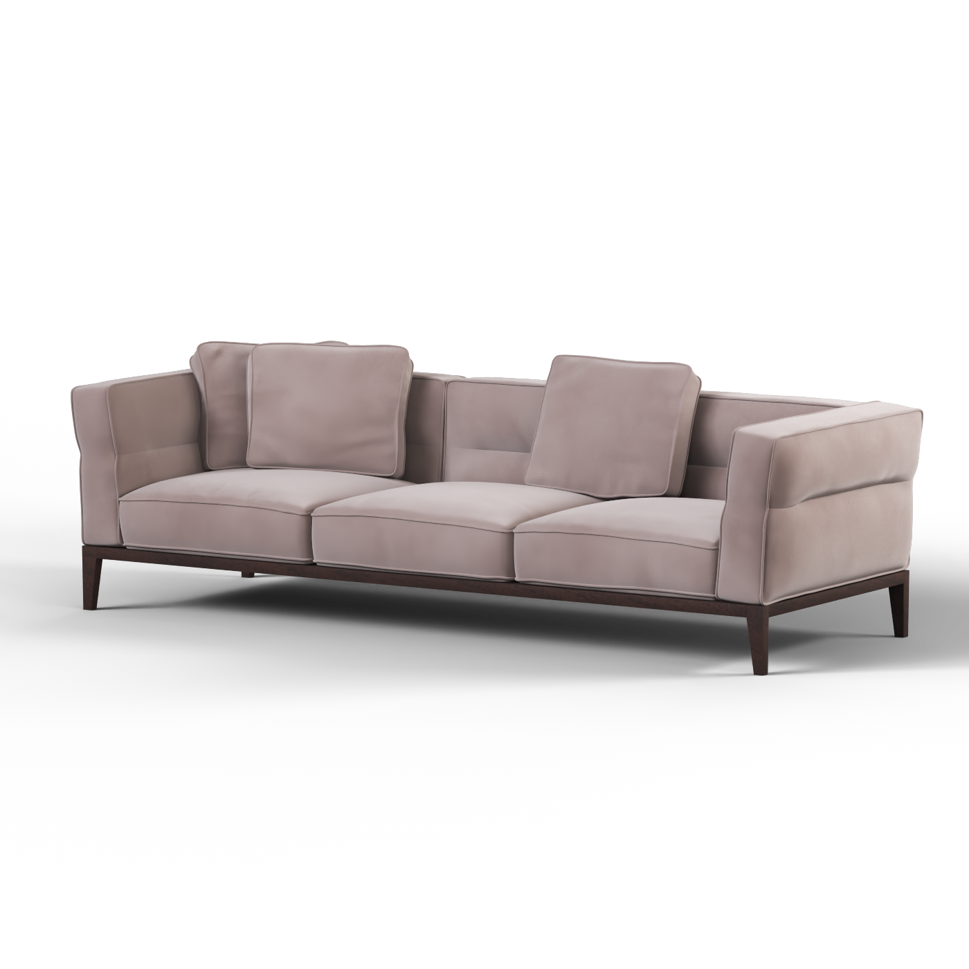 Canapé Regent en tissu d'ameublement sur mesure