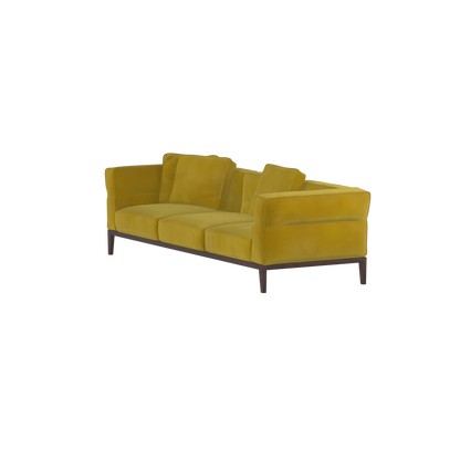 Canapé Regent en tissu d'ameublement sur mesure