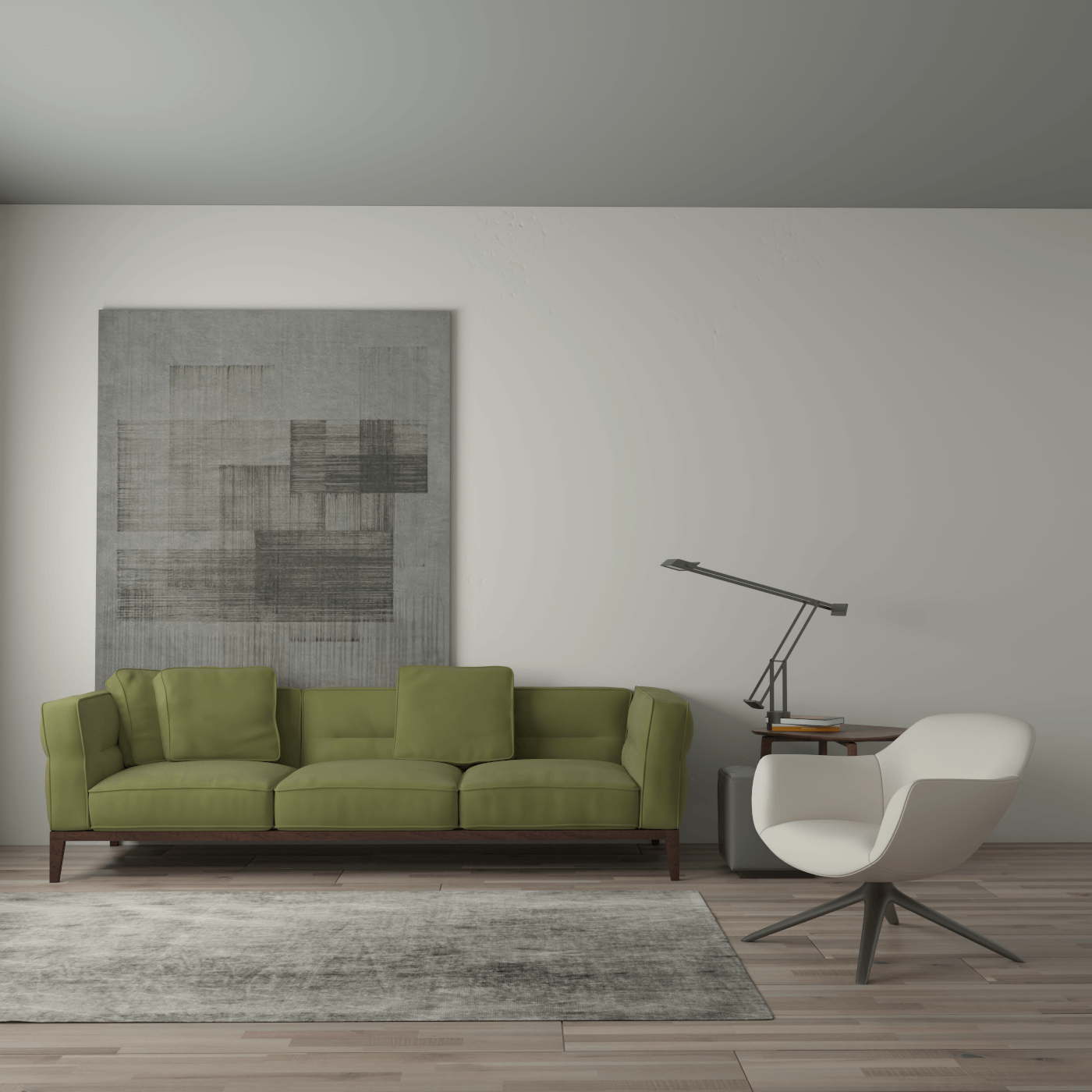 Canapé Regent en tissu d'ameublement sur mesure