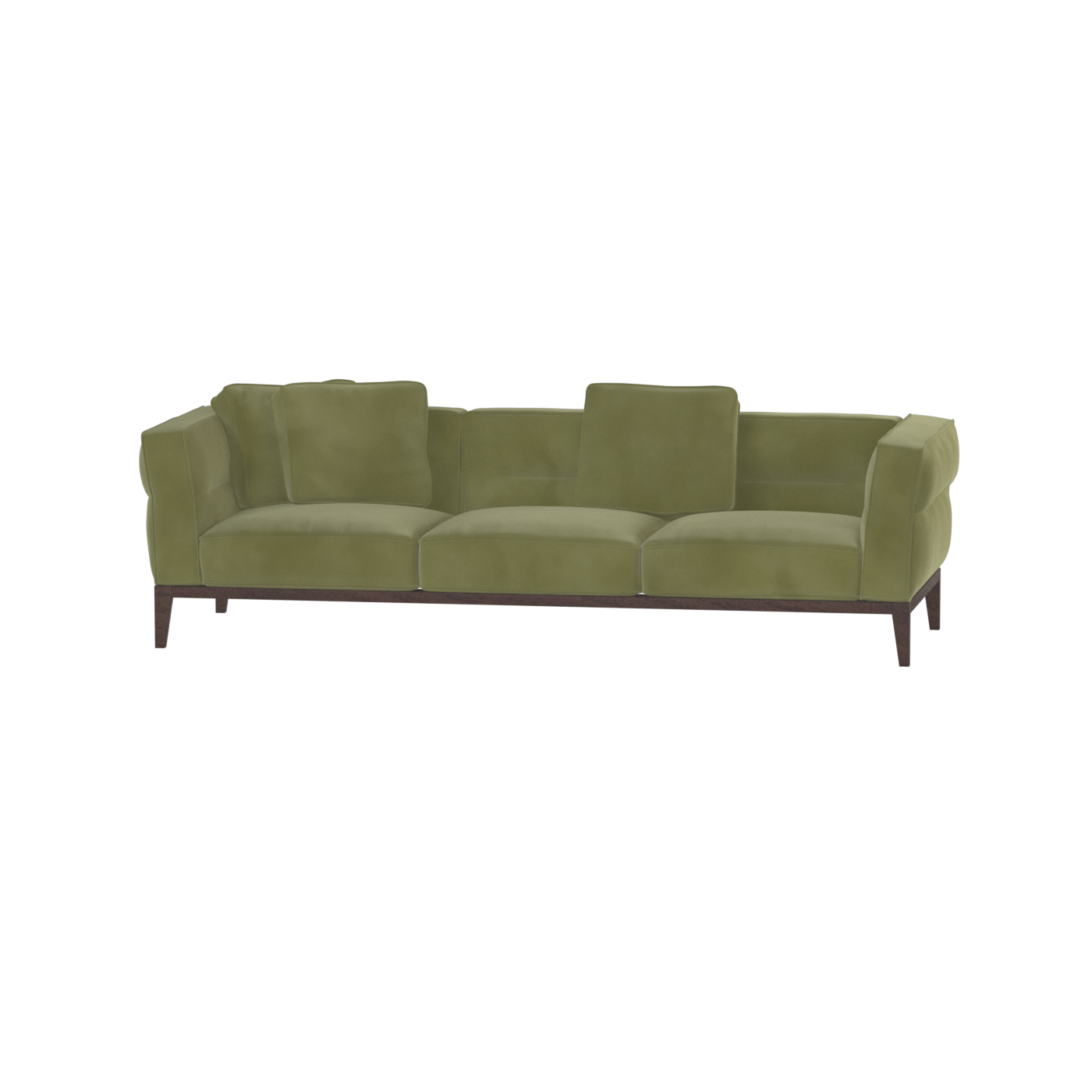 Canapé Regent en tissu d'ameublement sur mesure