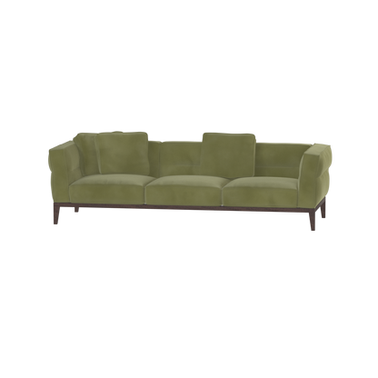 Canapé Regent en tissu d'ameublement sur mesure
