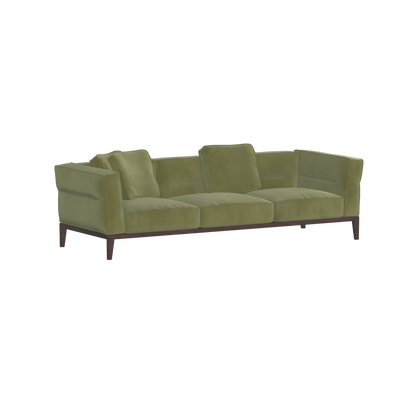 Canapé Regent en tissu d'ameublement sur mesure