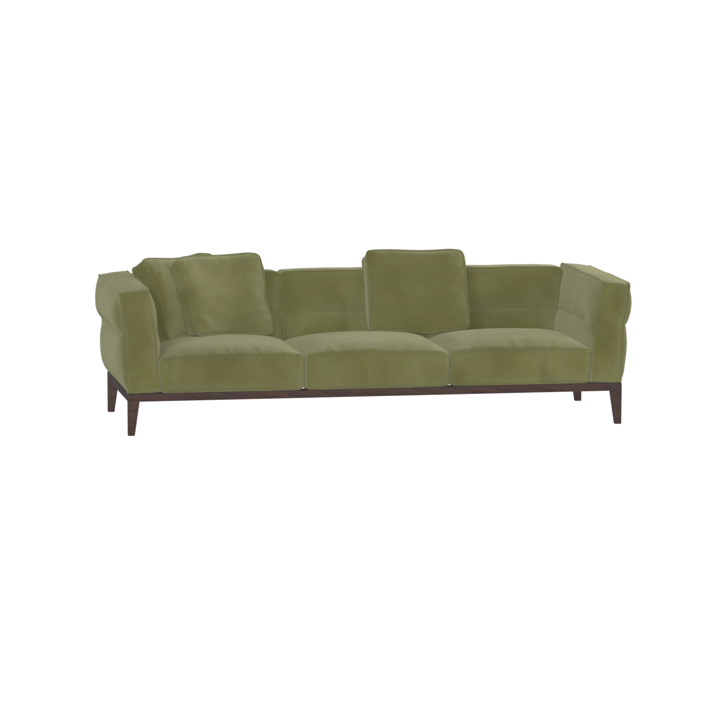 Canapé Regent en tissu d'ameublement sur mesure