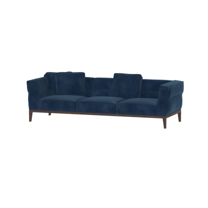 Canapé Regent en tissu d'ameublement sur mesure