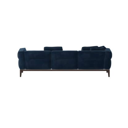 Canapé Regent en tissu d'ameublement sur mesure