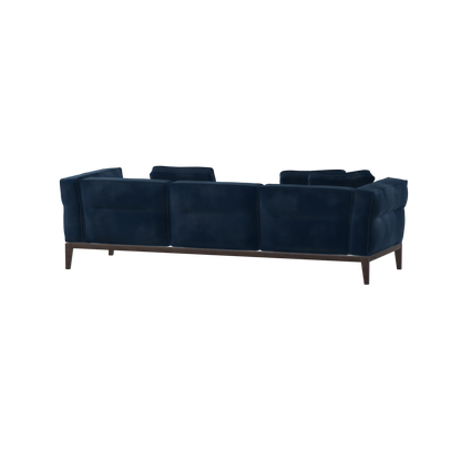 Canapé Regent en tissu d'ameublement sur mesure