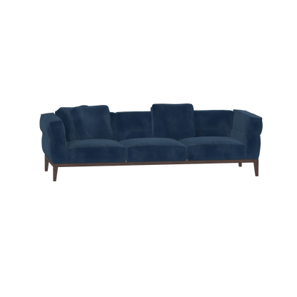 Canapé Regent en tissu d'ameublement sur mesure