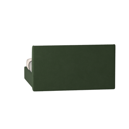 Lit double rembourré Ruby en tissu haut de gamme 