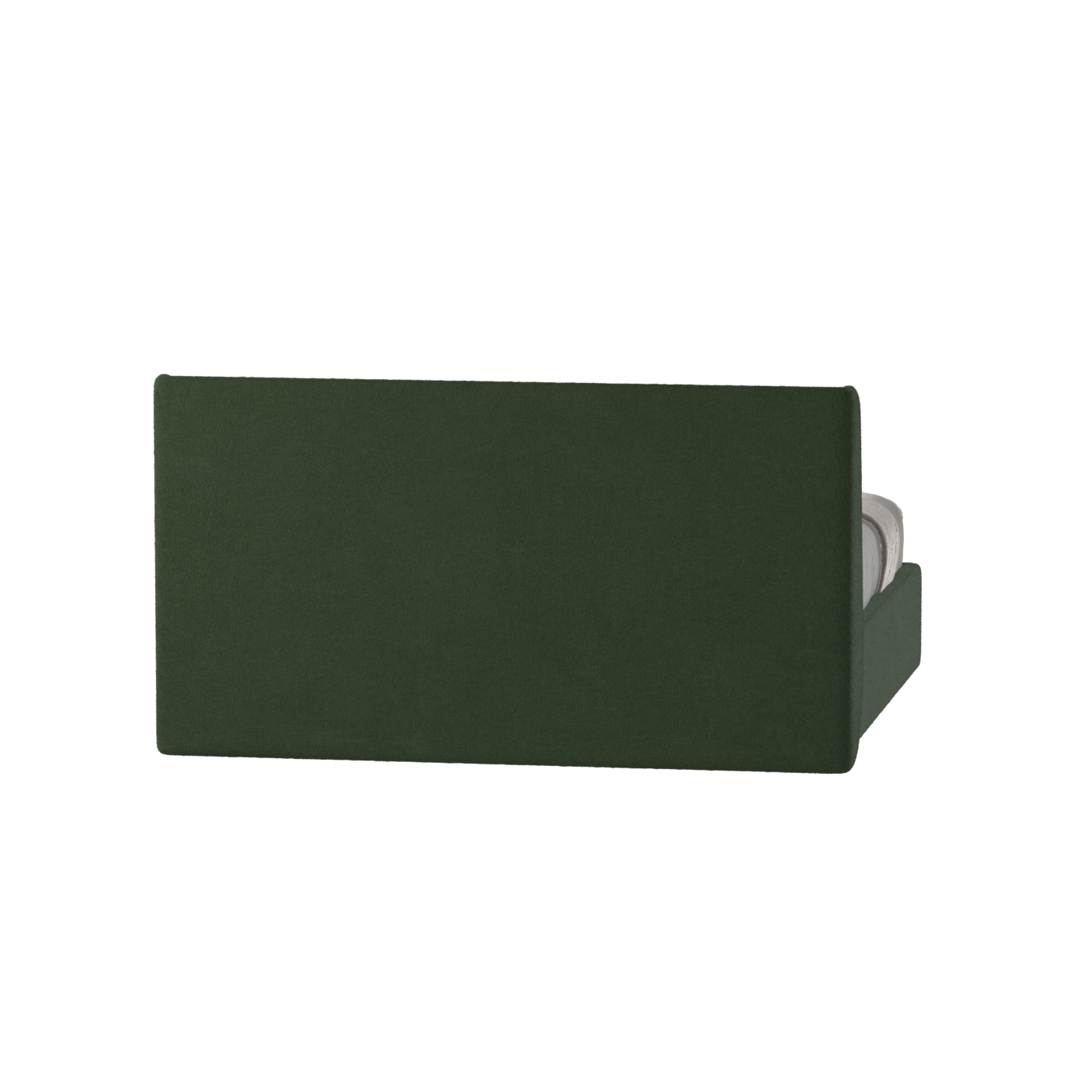 Lit double rembourré Ruby en tissu haut de gamme 