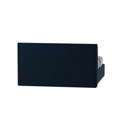 Lit double rembourré Ruby en tissu haut de gamme 