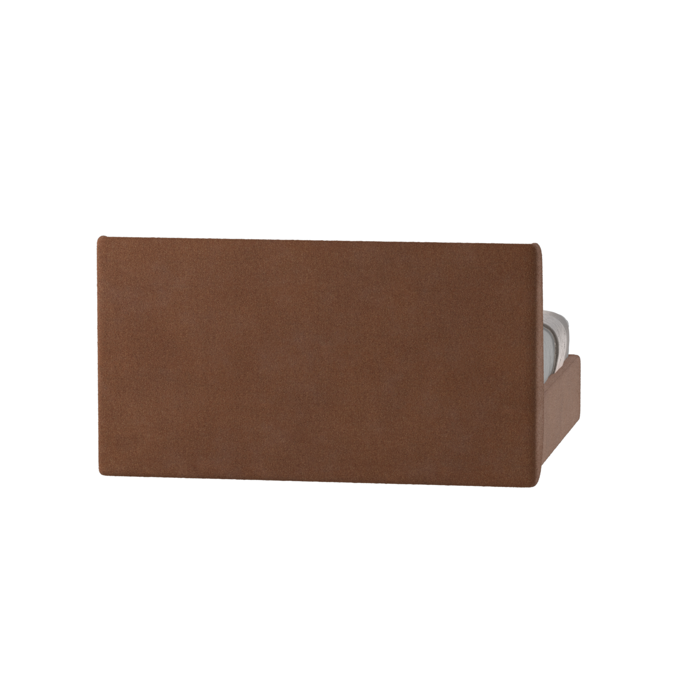 Lit double rembourré Ruby en tissu haut de gamme 