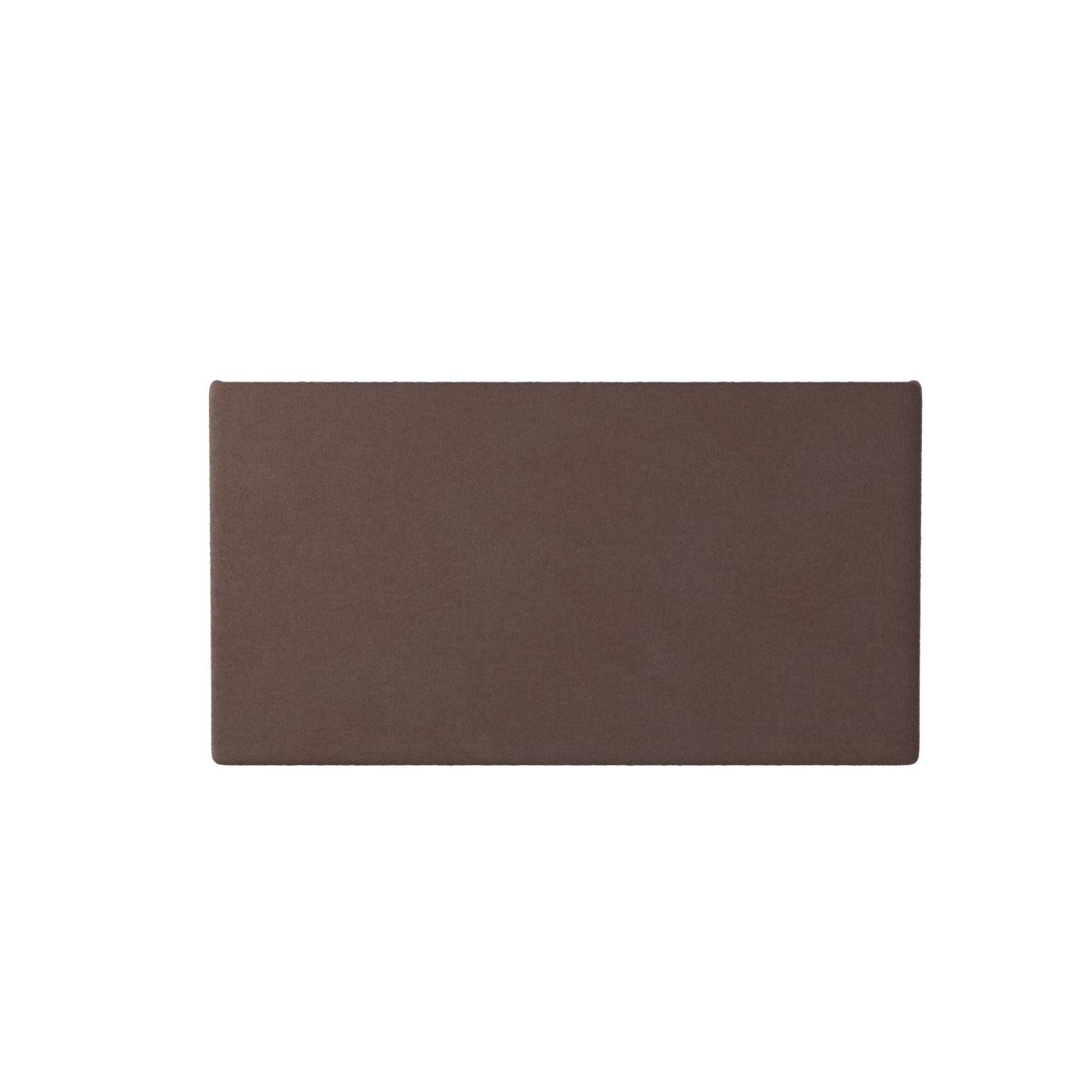 Lit double rembourré Ruby en tissu haut de gamme 