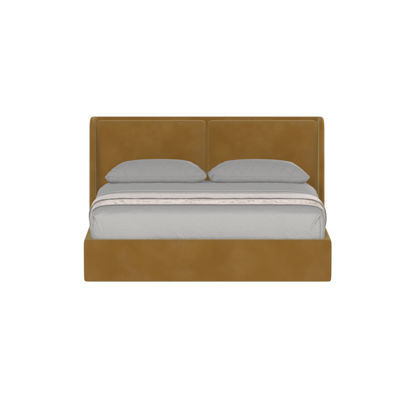Ruby Upholstered Double Bed in Premium Fabric